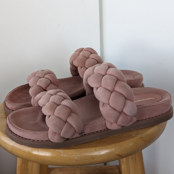 Copenhagen Shoes Papaya Suede Sandals - Picture 3 of 11